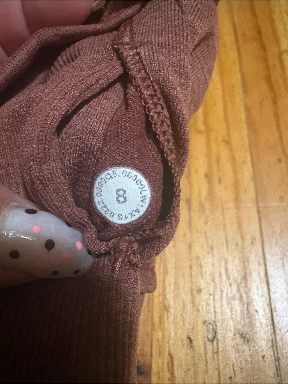 Lululemon Ebb to Street Yoga Pilates  Tank Top Ancient Copper Brown SZ. 8 EUC